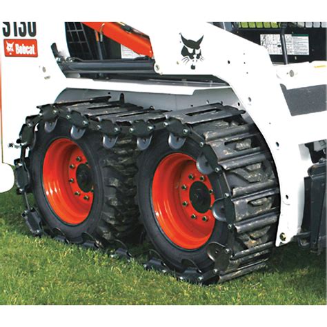 skid steer steel track conversion|bobcat tire to track conversion.